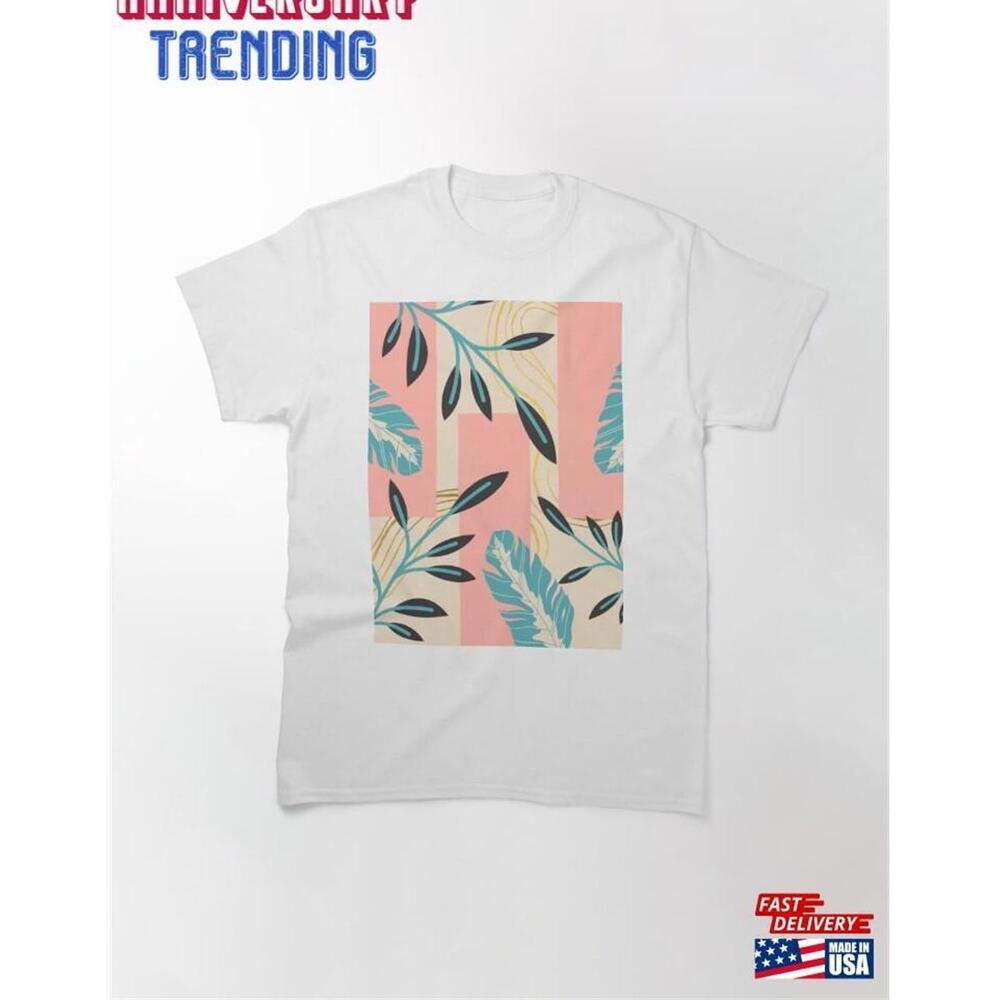 Heartstopper Leaves Pattern Classic Tshirt Unisex